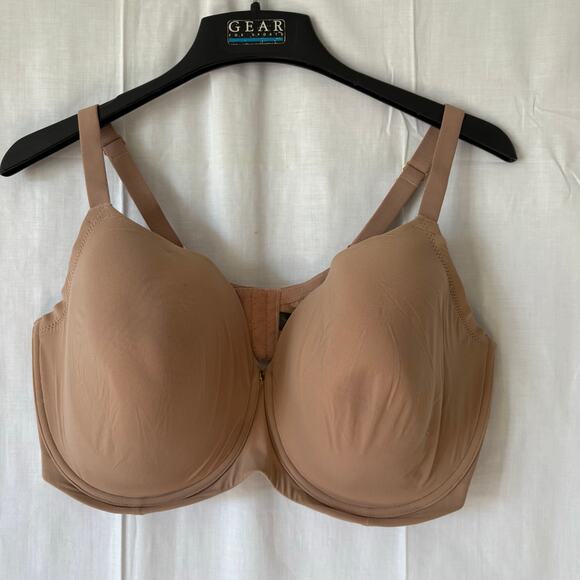 New NATORI 736096 Chic Comfort Full-Figure Contour Bra 42H Buff Nude NWT - Picture 1 of 6